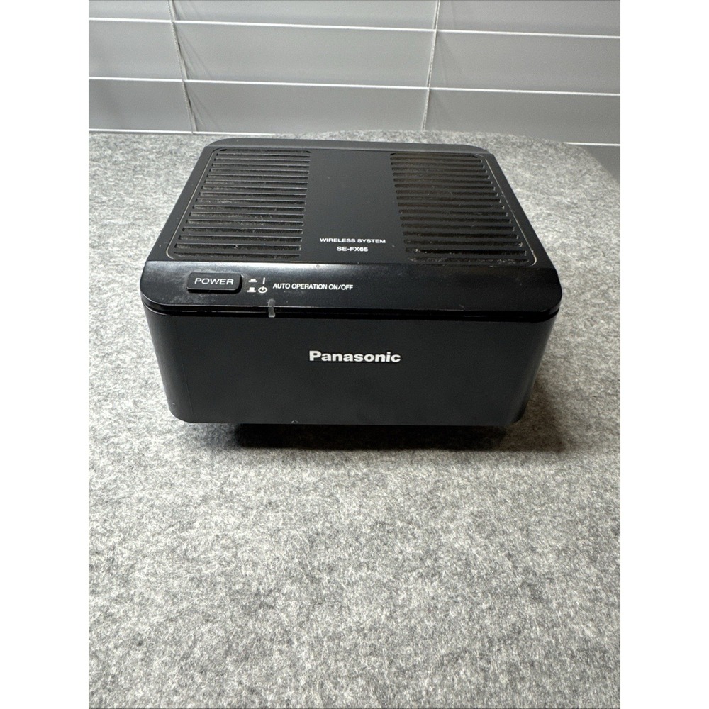Panasonic SE-FX65 Wireless Rear Speaker System Receiver Unit Tested
